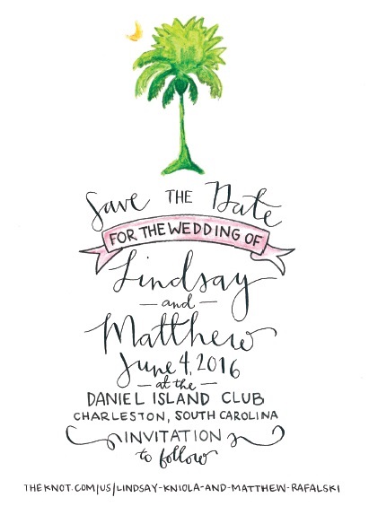 M and L save the date