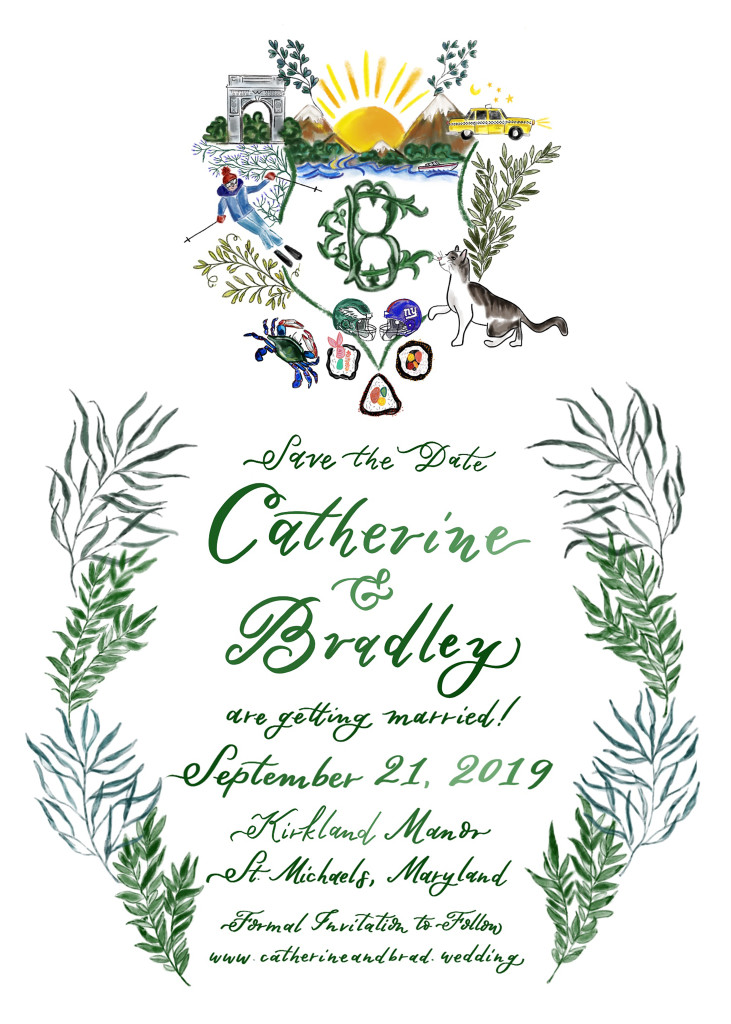 cathandbrad save the date